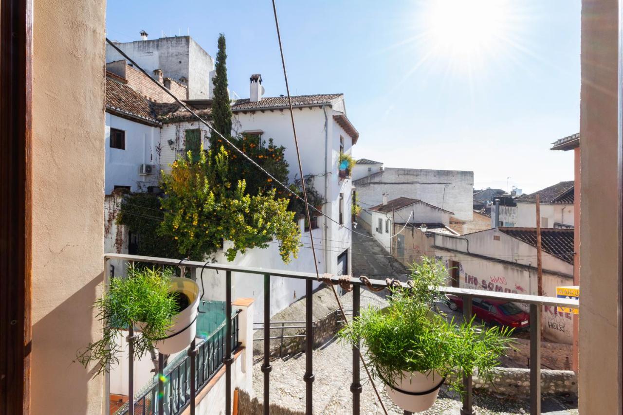 Ferienwohnung Atico Junto Al Albaicin Con Terraza Granada Exterior foto